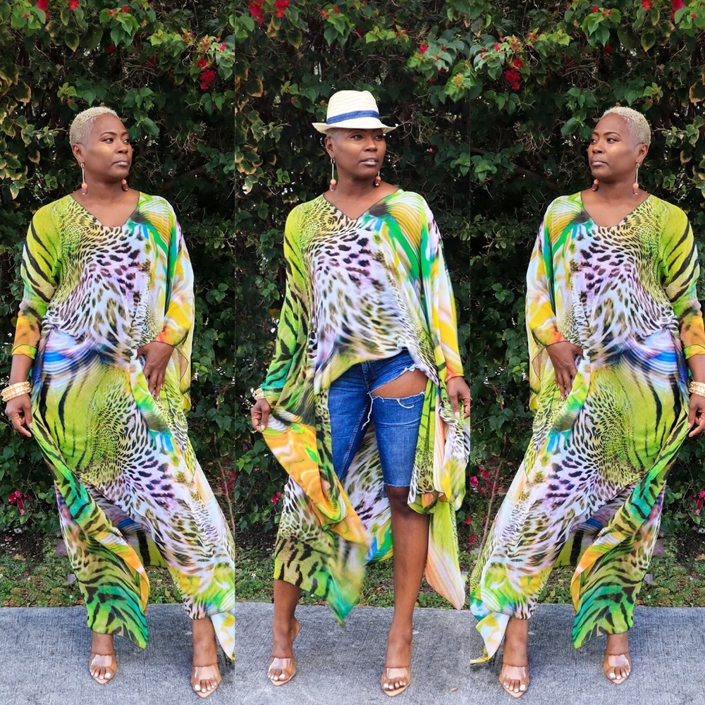 Jungle Burst Kaftan